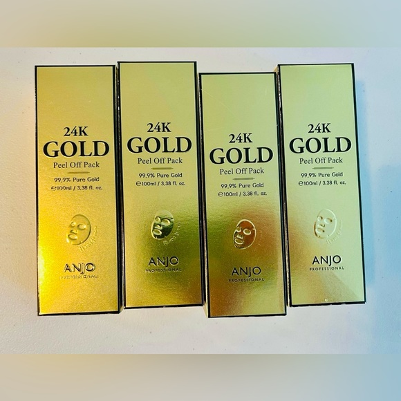 ANJO 24K GOLD PEEL OFF PACK (100ml / 3.38 fl. oz.) - Picture 2 of 5